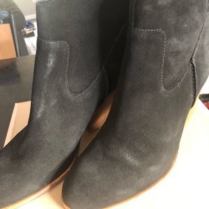 Black Suede Ankle Boots